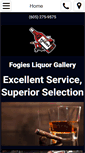 Mobile Screenshot of fogiesliquor.com