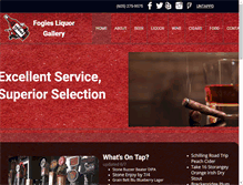 Tablet Screenshot of fogiesliquor.com